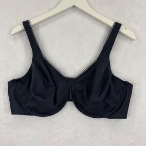 Wacoal 855352 Women Navy Blue Unlined Underwire‎ Full Coverage Bra 44D